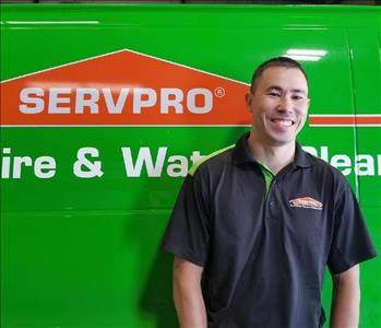 Kiikzhan Moldakhanov, team member at SERVPRO of Lynchburg / Bedford & Campbell Counties